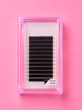 Matte Black 0.07 D Curl 11mm Lash Extension Tray